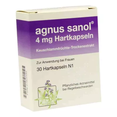 AGNUS SANOL Sert kapsüller, 30 adet
