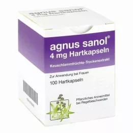AGNUS SANOL Sert kapsüller, 100 adet