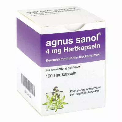 AGNUS SANOL Sert kapsüller, 100 adet AGNUS SANOL Sert kapsüller, 100 adet