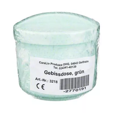 GEBISSDOSE ek parça ve kapak yeşil ile, 1 adet GEBISSDOSE ek parça ve kapak yeşil ile, 1 adet