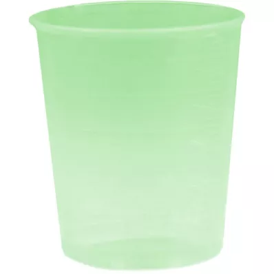 EINNEHMEGLAS Plastik 30 ml yeşil, 10 adet