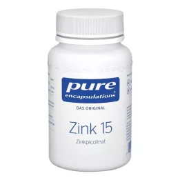 PURE ENCAPSULATIONS Çinko 15 Çinko Pikolinat Kapsül, 180 Kapsül