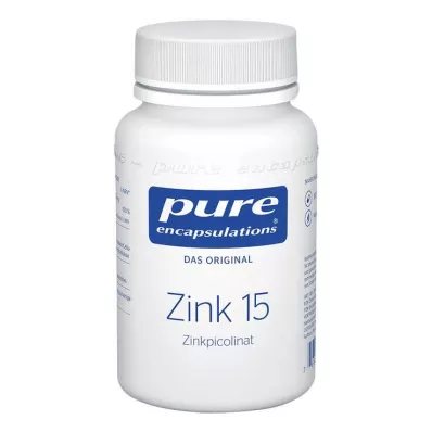 PURE ENCAPSULATIONS Çinko 15 Çinko Pikolinat Kapsül, 180 Kapsül