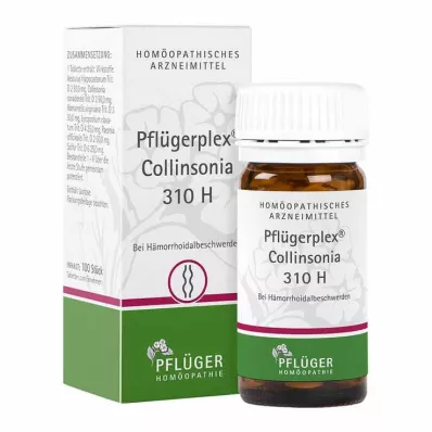 PFLÜGERPLEX Collinsonia 310 H tablet, 100 adet PFLÜGERPLEX Collinsonia 310 H tablet, 100 adet