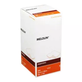 MELOLIN 10x10 cm yara örtüleri steril, 100 adet