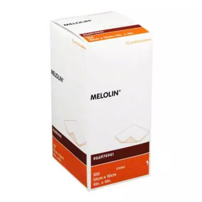 MELOLIN 10x10 cm yara örtüleri steril, 100 adet