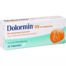 DOLORMIN GS Naproksen tabletler ile, 20 adet