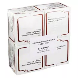 NATRIUMHYDROGENCARBONAT-Köhler %8,4 çözelti, 100X20 ml