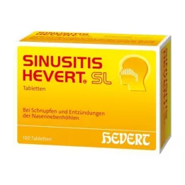 SINUSITIS HEVERT SL Tabletler, 100 adet