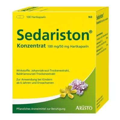 SEDARISTON Konsantre sert kapsüller, 100 adet