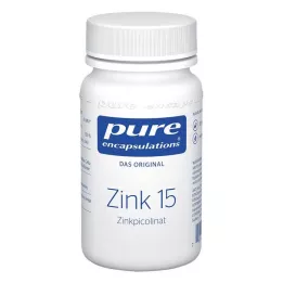 PURE ENCAPSULATIONS Çinko 15 Çinko Pikolinat Kapsül, 60 Kapsül