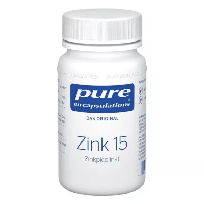 PURE ENCAPSULATIONS Çinko 15 Çinko Pikolinat Kapsül, 60 Kapsül
