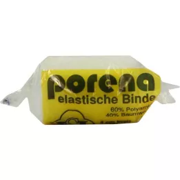 PORENA Elastik gazlı bez bandaj 4 cm beyaz, viyolonselli, 1 adet