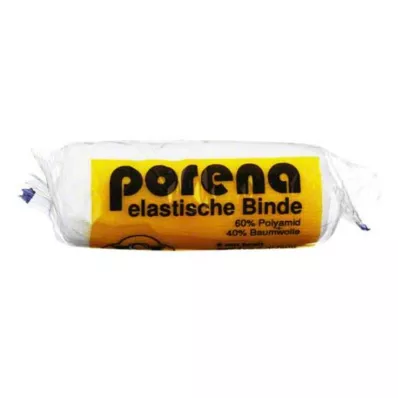 PORENA Elastik gazlı bez bandaj 8 cm beyaz, viyolonselli, 1 adet