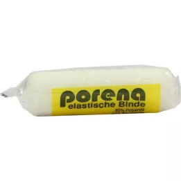 PORENA Elastik gazlı bez bandaj 10 cm beyaz, viyolonselli, 1 adet
