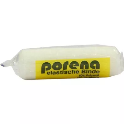 PORENA Elastik gazlı bez bandaj 10 cm beyaz, viyolonselli, 1 adet