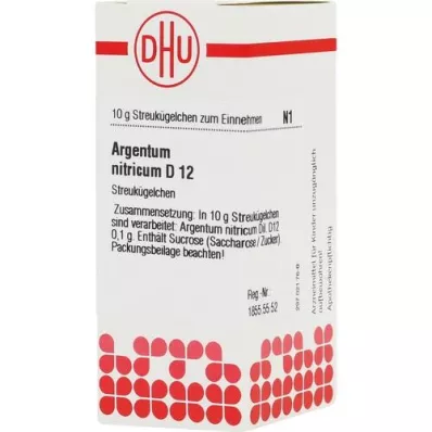 ARGENTUM NITRICUM D 12 globül, 10 g