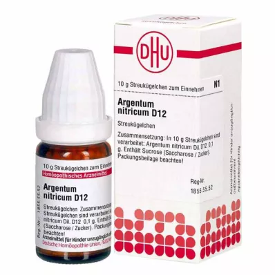 ARGENTUM NITRICUM D 12 globül, 10 g
