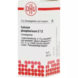 CALCIUM PHOSPHORICUM D 12 globül, 10 g