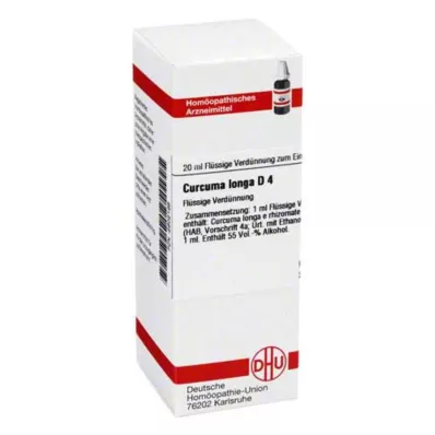 CURCUMA LONGA D 4 seyreltme, 20 ml