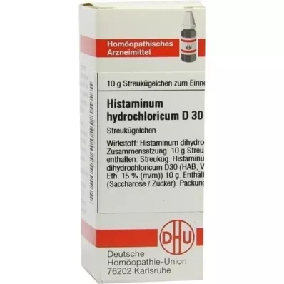 HISTAMINUM hydrochloricum D 30 globül, 10 g