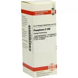 PHOSPHORUS D 200 seyreltme, 20 ml