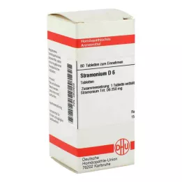 STRAMONIUM D 6 Tablet, 80 Kapsül