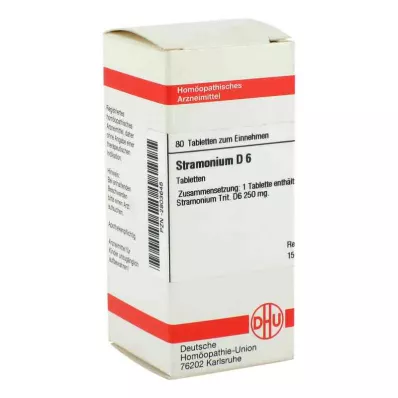 STRAMONIUM D 6 Tablet, 80 Kapsül STRAMONIUM D 6 Tablet, 80 Kapsül