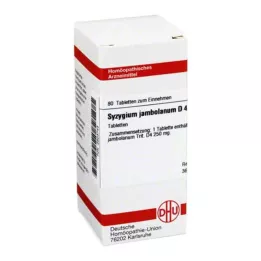 SYZYGIUM JAMBOLANUM D 4 Tablet, 80 Kapsül