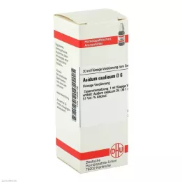 ACIDUM OXALICUM D 6 seyreltme, 20 ml