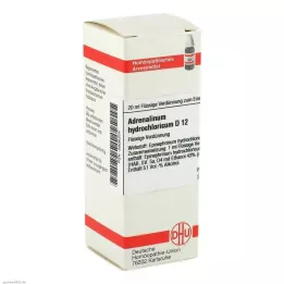ADRENALINUM HYDROCHLORICUM D 12 seyreltme, 20 ml