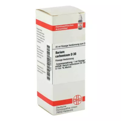 BARIUM CARBONICUM D 30 seyreltme, 20 ml