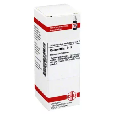 COLOCYNTHIS D 12 seyreltme, 20 ml COLOCYNTHIS D 12 seyreltme, 20 ml
