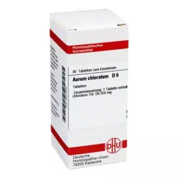 AURUM CHLORATUM D 6 Tablet, 80 Kapsül