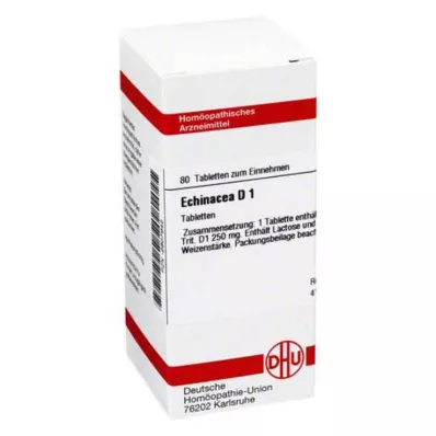 ECHINACEA HAB D 1 Tablet, 80 Kapsül