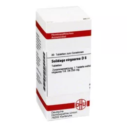 SOLIDAGO VIRGAUREA D 6 Tablet, 80 Kapsül