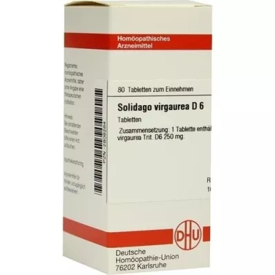 SOLIDAGO VIRGAUREA D 6 Tablet, 80 Kapsül