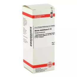 AURUM METALLICUM D 10 seyreltme, 50 ml