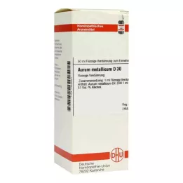 AURUM METALLICUM D 30 seyreltme, 50 ml