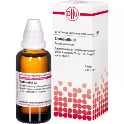 CHAMOMILLA D 2 seyreltme, 50 ml