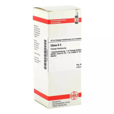 CHINA D 4 seyreltme, 50 ml