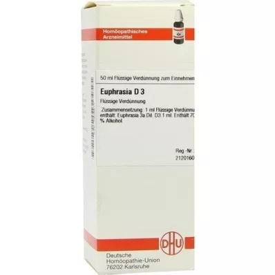 EUPHRASIA D 3 seyreltme, 50 ml