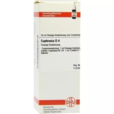 EUPHRASIA D 4 seyreltme, 50 ml