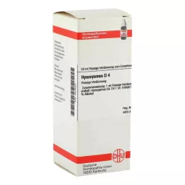 HYOSCYAMUS D 4 seyreltme, 50 ml