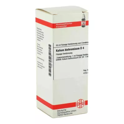 KALIUM BICHROMICUM D 4 seyreltme, 50 ml KALIUM BICHROMICUM D 4 seyreltme, 50 ml