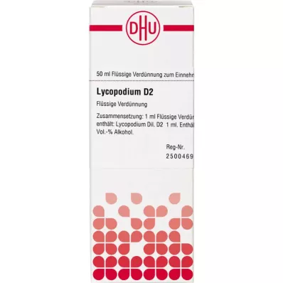 LYCOPODIUM D 2 seyreltme, 50 ml