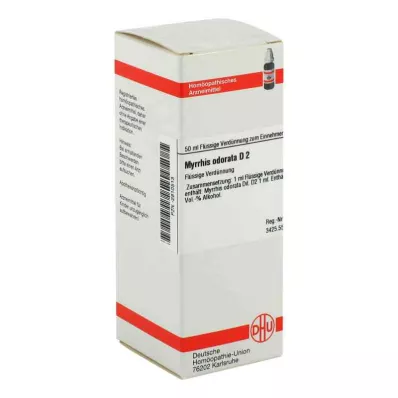 MYRRHIS odorata D 2 seyreltme, 50 ml MYRRHIS odorata D 2 seyreltme, 50 ml