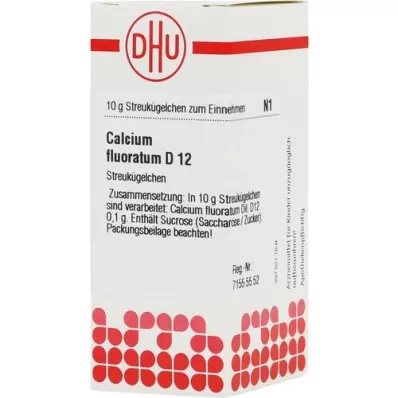 CALCIUM FLUORATUM D 12 globül, 10 g