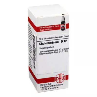 CHOLESTERINUM D 12 globül, 10 g CHOLESTERINUM D 12 globül, 10 g