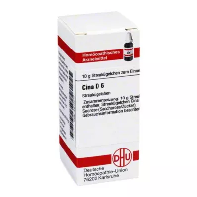 CINA D 6 globül, 10 g